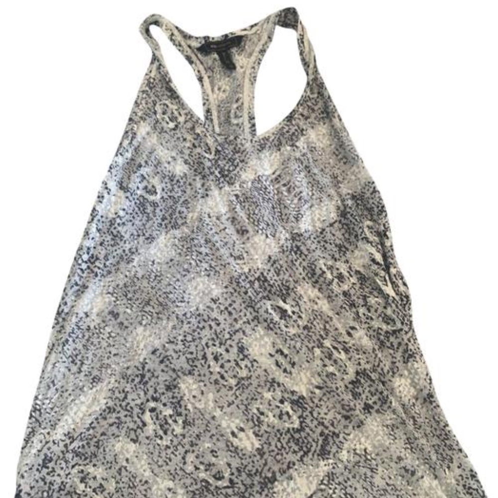 BCBG Snake Print Tank Top